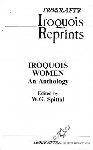Iroquois Women An Anthology
