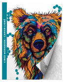 Flower Girl : Indigenous Art Lined Workbook (Cahier Ligné) by Te-Moak artist Micqaela Jones