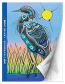 Standing Still : Indigenous Art Lined Workbook (Cahier Ligné)  by Odanak Abenaki artist Jessica Somers