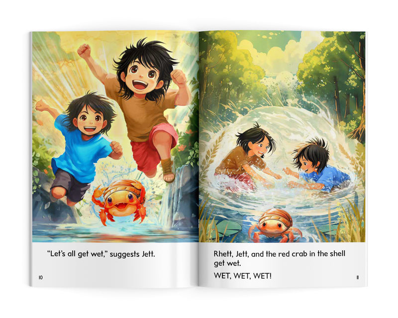 Drumbeat Decodable Book Collection : Rhett and Jett (Pre-Order for May 30/24 )