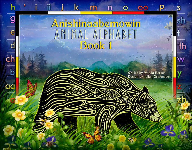 Anishinaabemowin Animal Alphabet Book 1