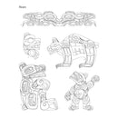 Colour & Draw Northwest Coast Native Formline
