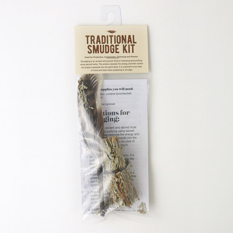 Traditional Smudge Kit with Sage Bit