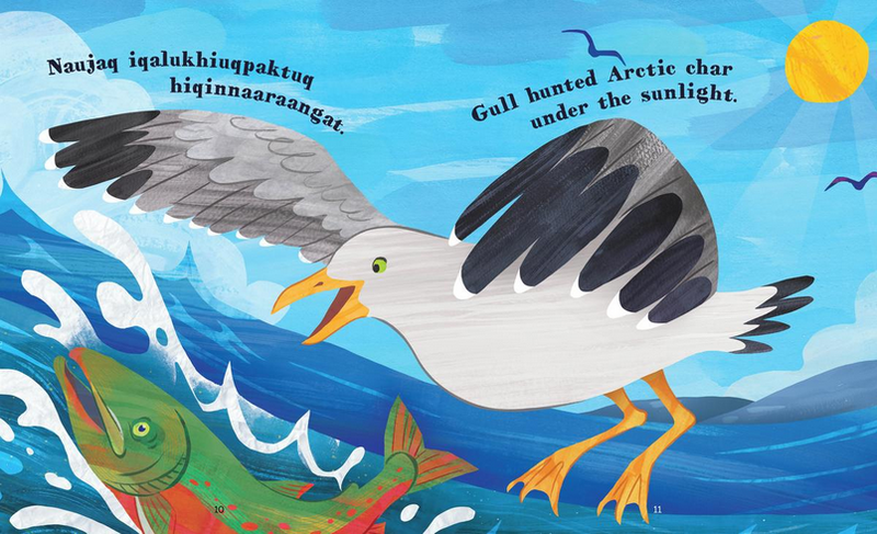 Wolf, Gull, and Raven. Inuktitut and English Edition.