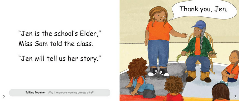 Elder Jen’s Story : Cedar School Decodables Set 6