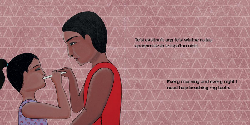 Baby Smiles/Weskewikwa'sit mijua'ji'j (Mi’kmaq & English)(BD) (Pre-Order for April 29/25)