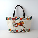 Large Tote Bag "Horses" by Storm Angeconeb