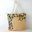 Rope Tote Bag "Little Critters" (tan) by Storm Angeconeb