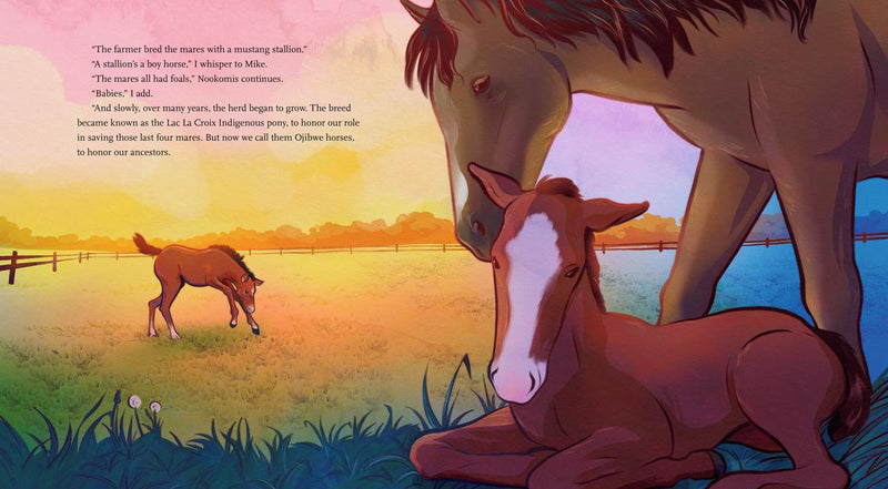 Across the Ice : How We Saved the Ojibwe Horse