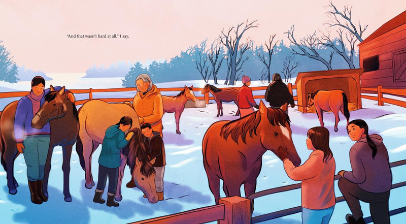 Across the Ice : How We Saved the Ojibwe Horse