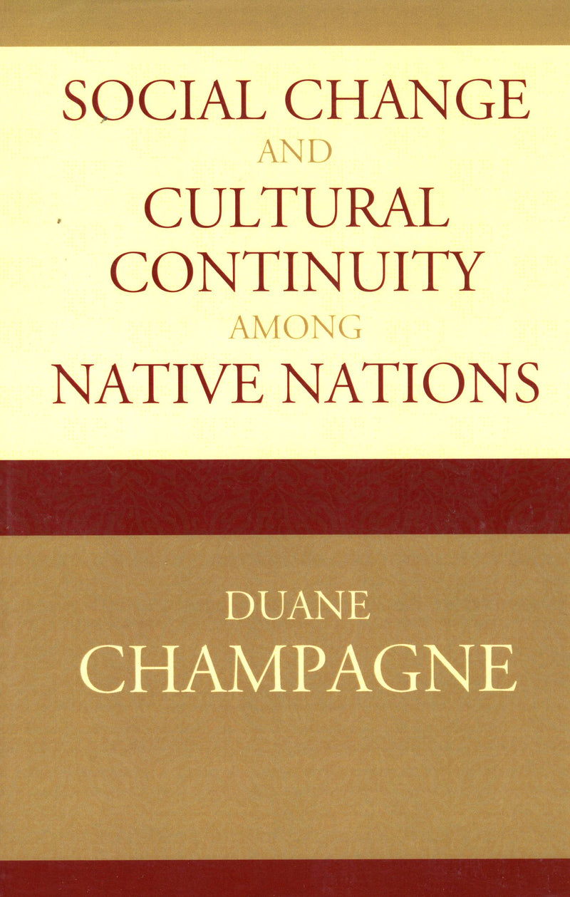 Social Change & Cultural Continuity - LIMITED QUANTITIES