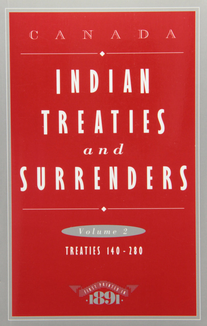 Indian Treaties & Surrenders Volume 2
