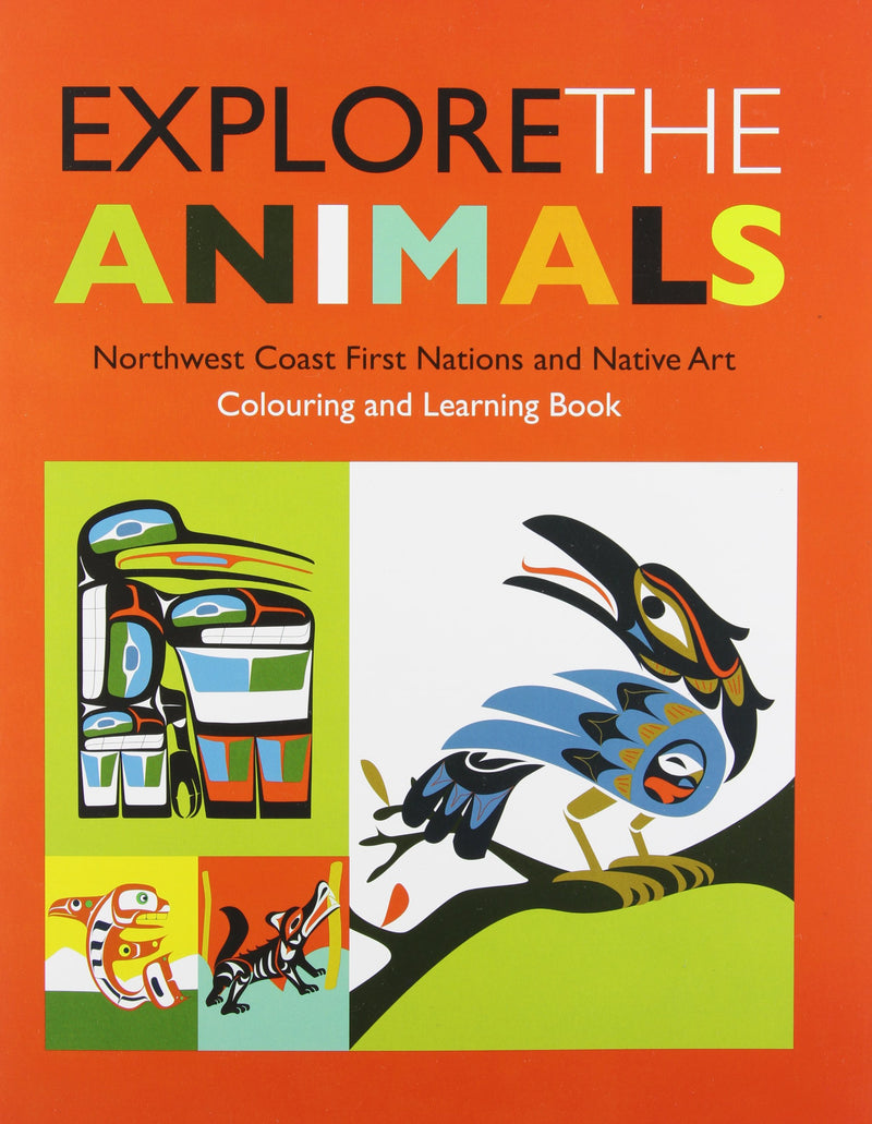 Explore the Animals Northwest Colouring Book
