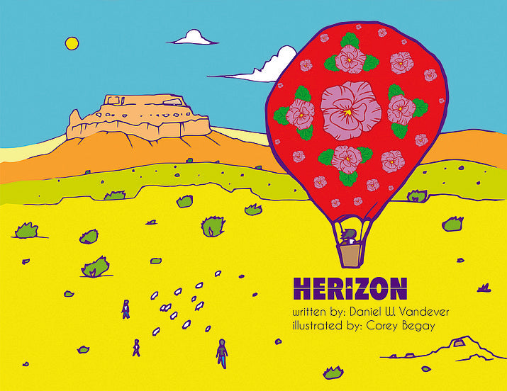 Herizon, a wordless, children’s picture book