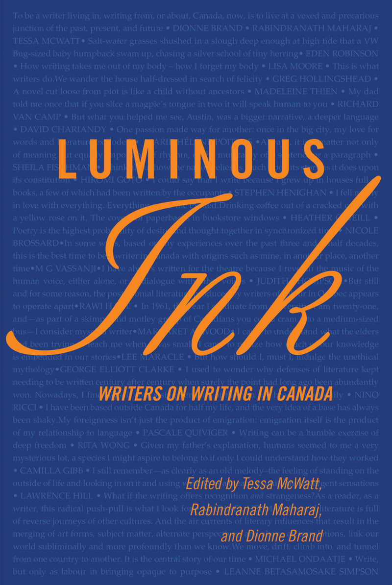 Luminous Ink Writers on Writing in Canada