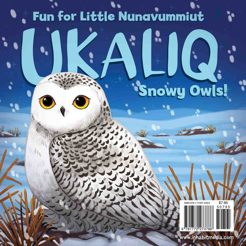 Ukaliq Snowy Owls! Fun for Little Nunavummiut (activity book)