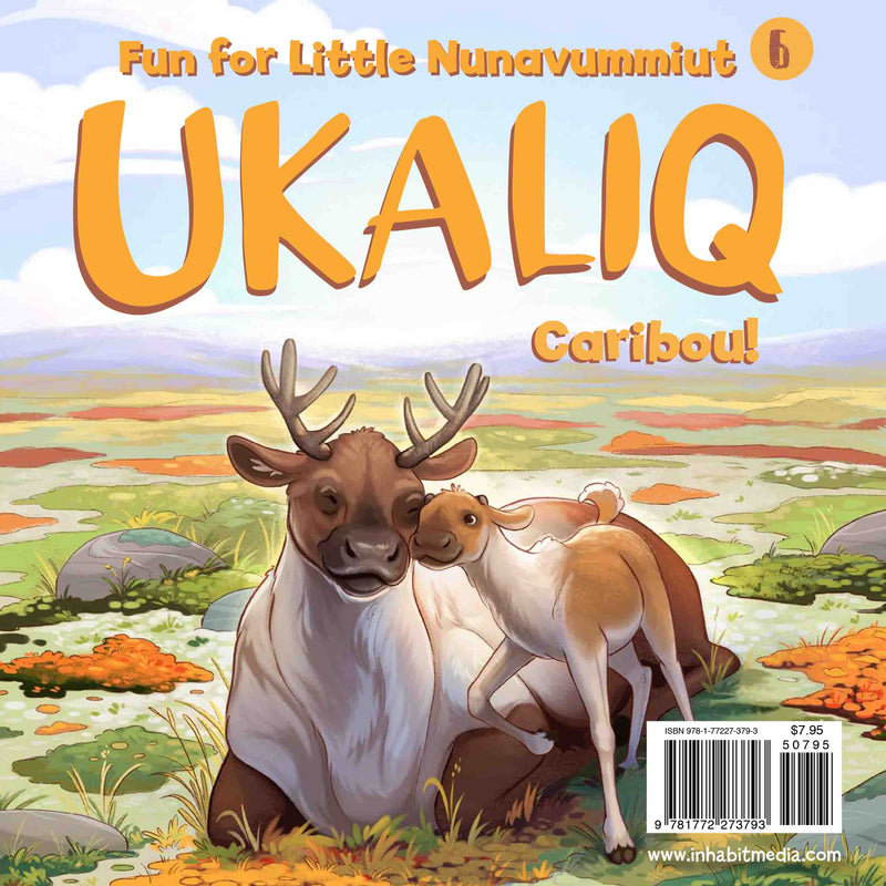 Ukaliq Caribou! Fun for Little Nunavummiut 6 (activity book)