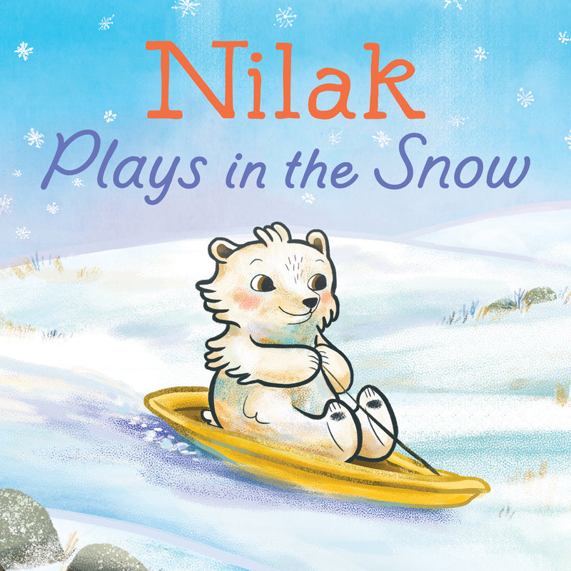Nilak Plays in the Snow