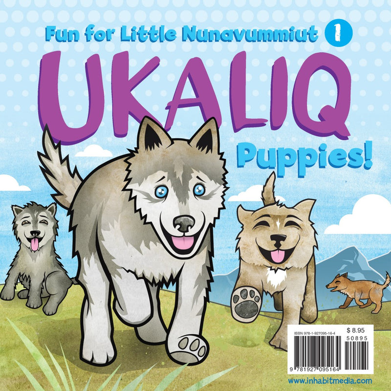 Ukaliq Puppies! Fun for Little Nunavummiut 1 (activity book)