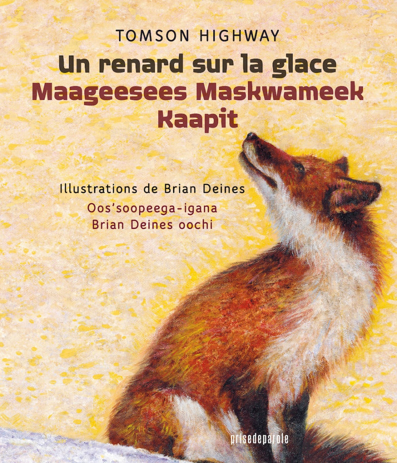 Un renard sur la glace / Maageesees Maskwameek Kaapit / Fox On the Ice