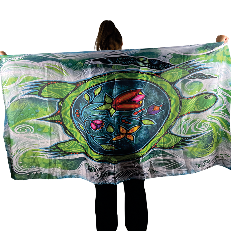 Prayers Across the Nation Scarf (Turtle)